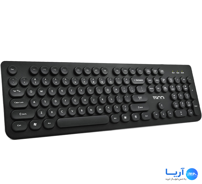 قیمت و خرید کیبورد بی سیم تسکو TK 7001W | فروشگاه آریا
